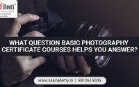 basic photography certificate courses